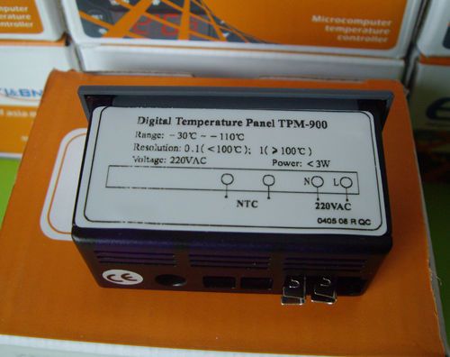All-purpose digital temperature controller with led panel tpm-900 thermometer for sale