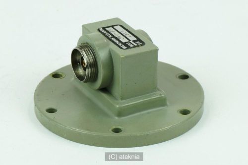 Microwave Research J40-7A Waveguide Adapter 5.85-8.2 GHz WR137- APC-7 to 7mm