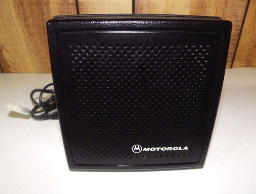 Motorola HSN4032A 13 Watt External Speaker for Two-Way Mobile Radio