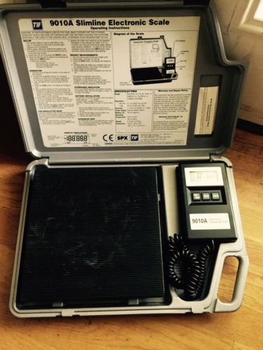 Robinair TIF9010A Slimline Refrigerant Electronic Charging/Recover Scale