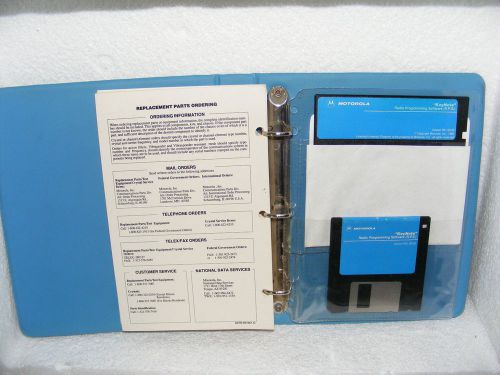 Motorola KeyNote Radio Programming Software Kit RPS GENUINE