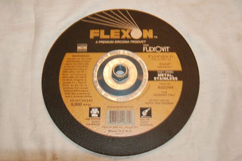 Flexon 9&#034;X1/4&#034;X5/8&#034;-11 Grinding Disc ZA24P USA
