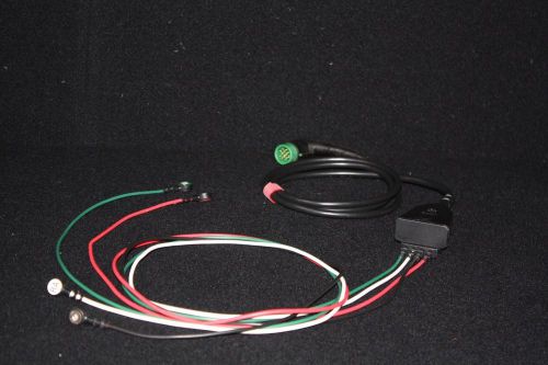 Physio Control EKG/ ECG Trunk Cable w/ Leads LifePak/ LP 11 805265-25 - Tested