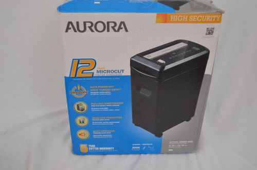 Aurora 12-sheet microcut paper shredder wm1270ma great deal for sale
