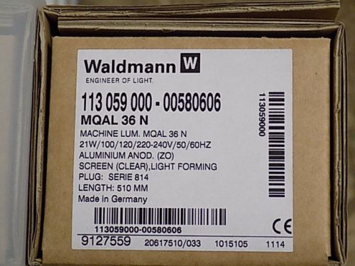 New Waldmann 113059000 - MQAL 36N - 510mm long 21W - 120/240v