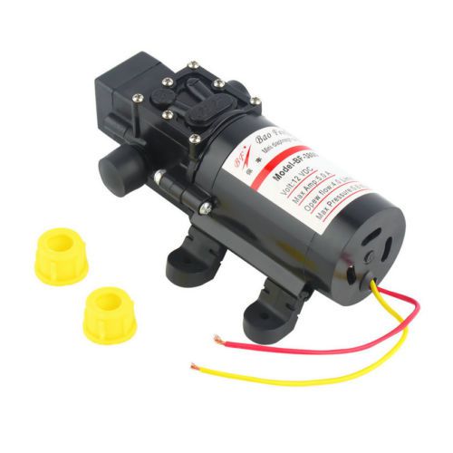 New DC 12V 60W Motor High Pressure Diaphragm Water Self Priming Pump 4.0L/Min HC