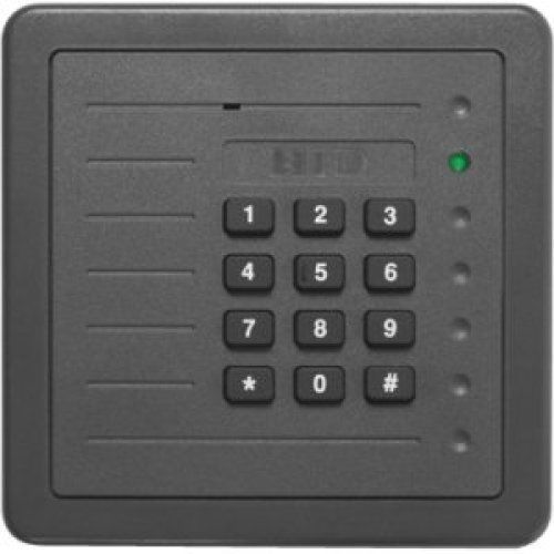 Hid 5355agk09 prox proxpro wall switch keypad reader grey hid-5355agk09 for sale