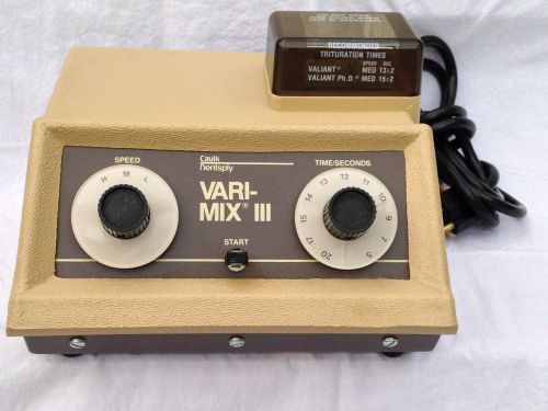 Caulk Dentsply Vari-mix III Variable Speed Amalgamator