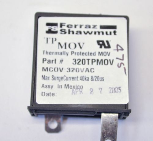 Mersen Ferraz Shawmut 320TPMOV Transient Voltage and Surge Suppressor MOV 320VAC