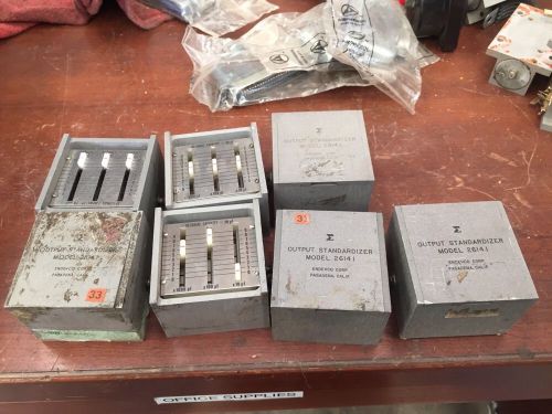 Endevco Output Standardizer 2614.1 Lot Of 7 Used