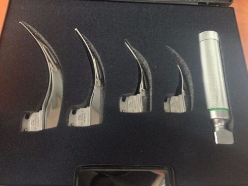 NEW Penlon Fiber Optic Laryngoscope Set