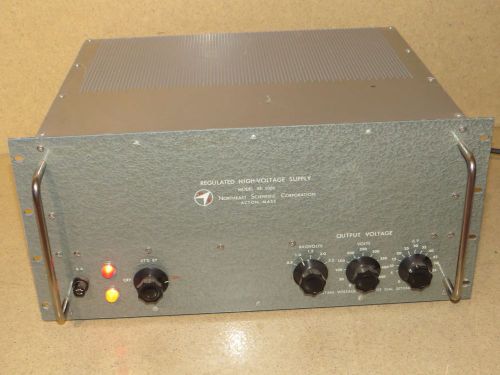 NORTHEAST SCIENTIFIC CORP REGULATED HIGH VOLTAGE SUPPLY MODEL RE-3006 (A1)