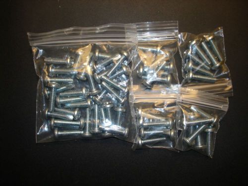 (50) 1/4&#034; - 20 X 1&#034; LONG SCREWS WITH CUT LEAD EDGE TO SELF-TAP INTO PLASTIC