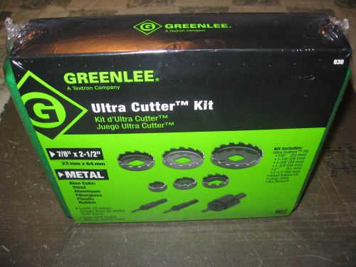 &#034; New in Package &#034; Greenlee Ultra Cutter Kit  Cat # 930   Made in the USA