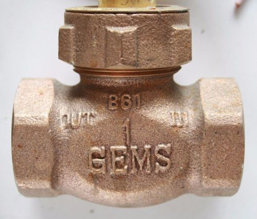 Gems 2 fs 200 series 1&#034;bronze inline flow switch pilot duty 20 v.a. 50 to 250vac for sale