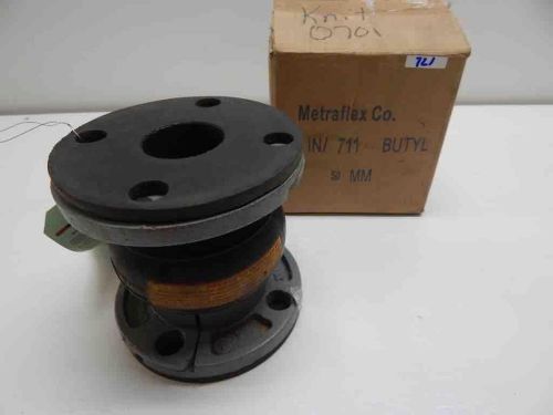 NEW! Metraflex 711 2in 50mm Rubber Expansion Joint  Butyl Coupling