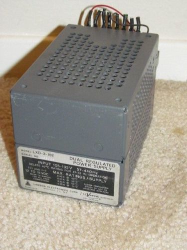 Lambda lxd-3-152 regulated power supply for sale