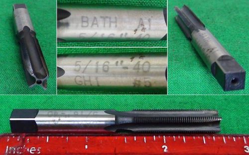 7/16-40 NS Special GH1 Hand Tap Machinist Gunsmith Aircraft Mechanic Thread Tool