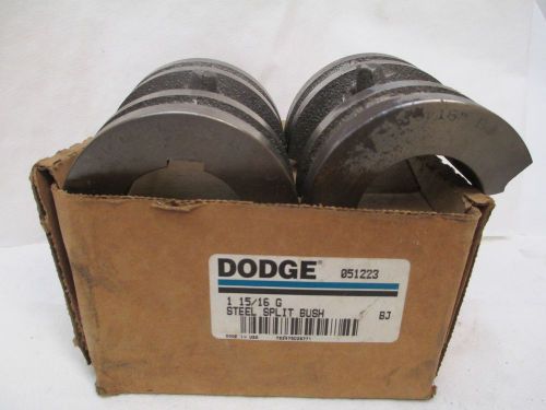New dodge steel split bushing 051223 1-15/16 g 11516g for sale