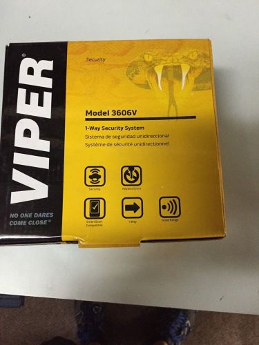 Viper 3606v 1-way Security System