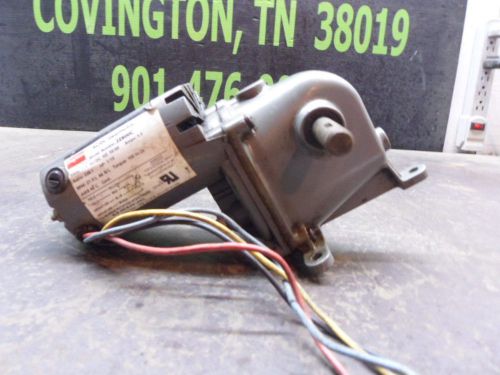 DAYTON 1/15HP AC/DC GEAR MOTOR 115V MOD:2Z800C 238/1:RATIO 21:RPM USED