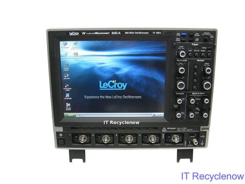 Teledyne LeCroy WaveRunner 64Xi-A 600MHz 4 Ch. Oscillosope 10 GS/s w 4 Probes