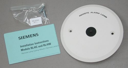Siemens RL-HC 500-033230 Ceiling Mount Remote Alarm Lamp - Lot of 6 - New