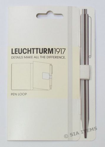 Leuchtturm 1917 Pen Loop White self-adhesive