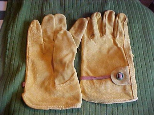 LEATHER GLOVES NEW SZ MED