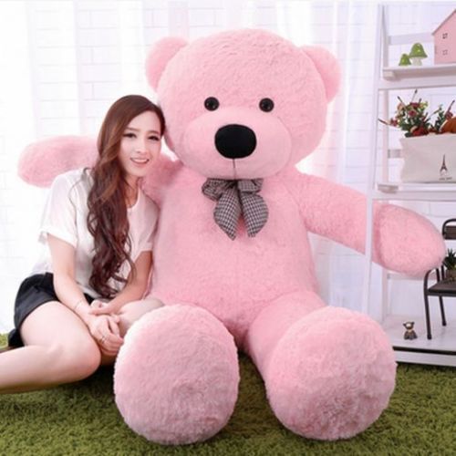 Teddy bear doll doll birthday gift plush toys for children -120cm pink