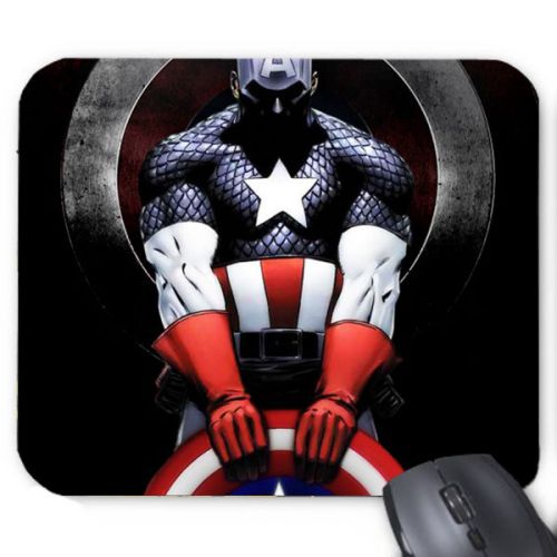 Captain America The First Avenger 2011 film On Gaming Mouse Pad Mat Anti Slip