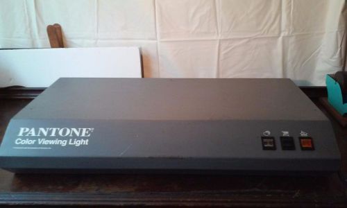 Pantone color viewing light system ~works great! model 62516 ?top unit no case for sale