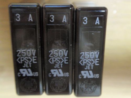 3 DAITO P430H 250 Volt 3 Amp Fuses