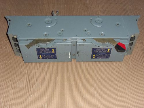 SQUARE D QMB QMB362T1 30 AMP 600V FUSIBLE PANELBOARD SWITCH SER D2 ONE HANDLE