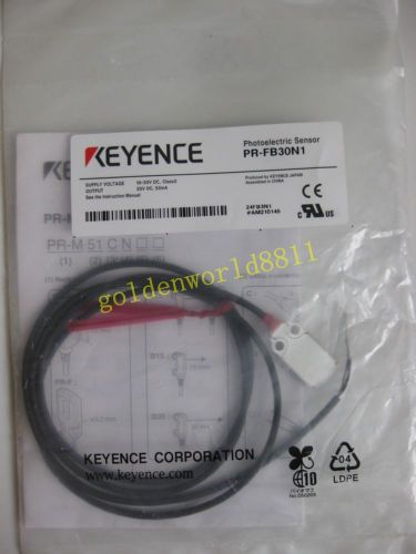 NEW KEYENCE photoelectric sensor PR-FB30N1 good in condition for industry use
