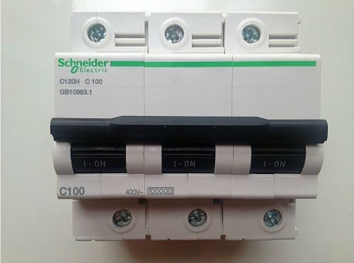 New Schneider miniature Circuit breaker C120H 3P C100A