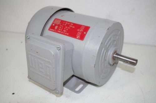 Weg 1/3hp ac motor # bl-13-18-56  208-230/460vac  60hz.  1730 rpm for sale