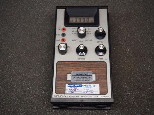 Transmation 1070 Frequency Calibrator
