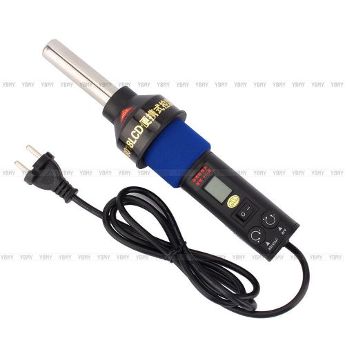 8018lcd 220v 450°c 450w lcd adjustable heat hot air gun station for bga nozzle for sale