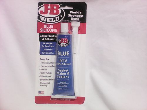 JB Weld Blue Silicone Gasket Maker &amp; Sealant.