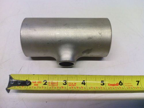 Afi stainless steel 2x3/4&#034; butt weld tee reducer for sale