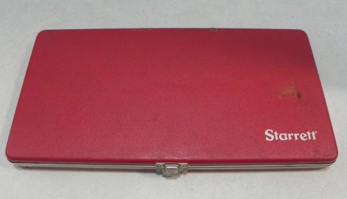 Starrett Interchangable  Micromometer Caliper; Case Included,224, 2 in. to 6 in.