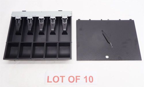 New lot 10 apg vpk-15b-2a-bx 5-bill/coin vasario series cash drawer plastic till for sale