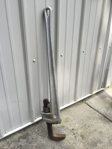 New ++36 in. ridgid alum. pipe wrench for sale