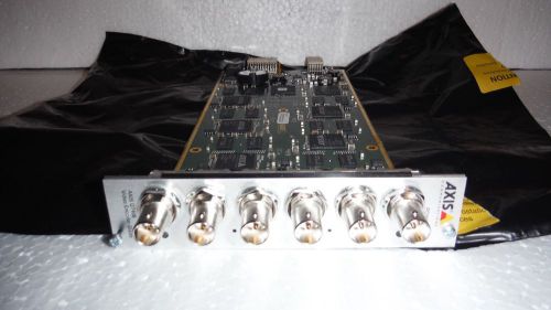 Axis q7406 6 channel video network ip server encoder card new for sale