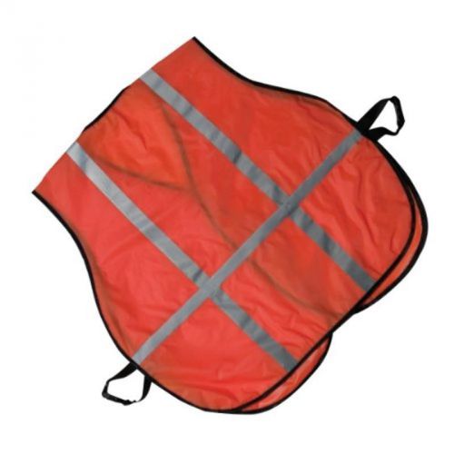 Safety vest fluorescent orange wenzel safety 600309 021082600308 for sale
