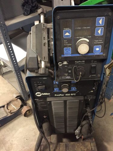 Miller Pipe Pro 450 Welder dx Wire Feeder mig tig stick