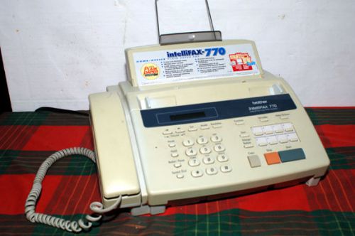 Brother Intellifax 770 Home / Office Fax -Copier  ONLY USED A FEW TIMES