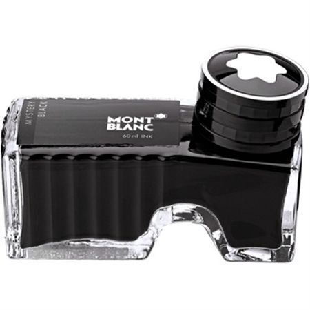 NEW Mont Blanc Ink Bottle Mystery Black 105190 60ml FREE SHIPPING