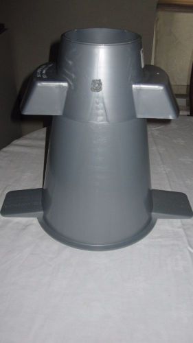 Bon 12-717 Heavy Duty Plastic Concrete Slump Cone Slump Checker